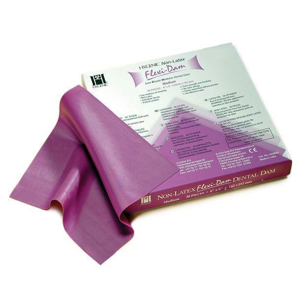 Coltene Whaledent H09945 Hygenic Flexi Dam Non Latex Violet 6 Coltene Whaledent H09945 Hygenic Flexi Dam Non Latex Violet 6